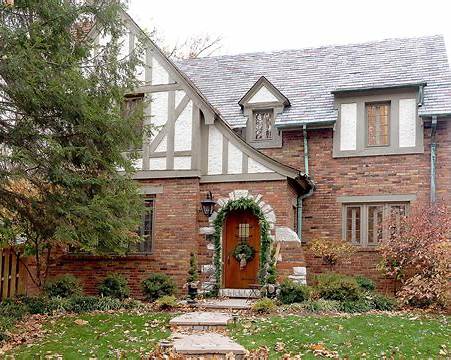 tudor style home